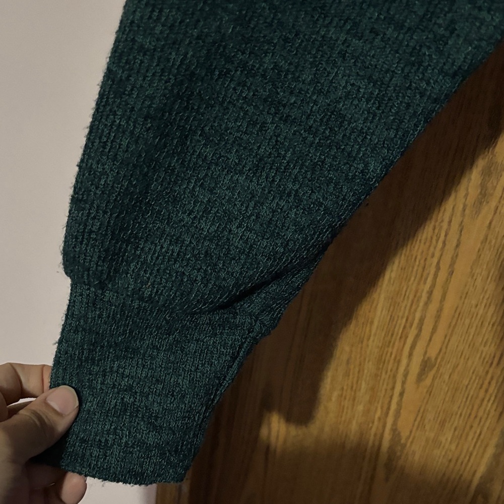 SHEIN Forest Green Turtleneck Sweater - Picture 4 of 6
